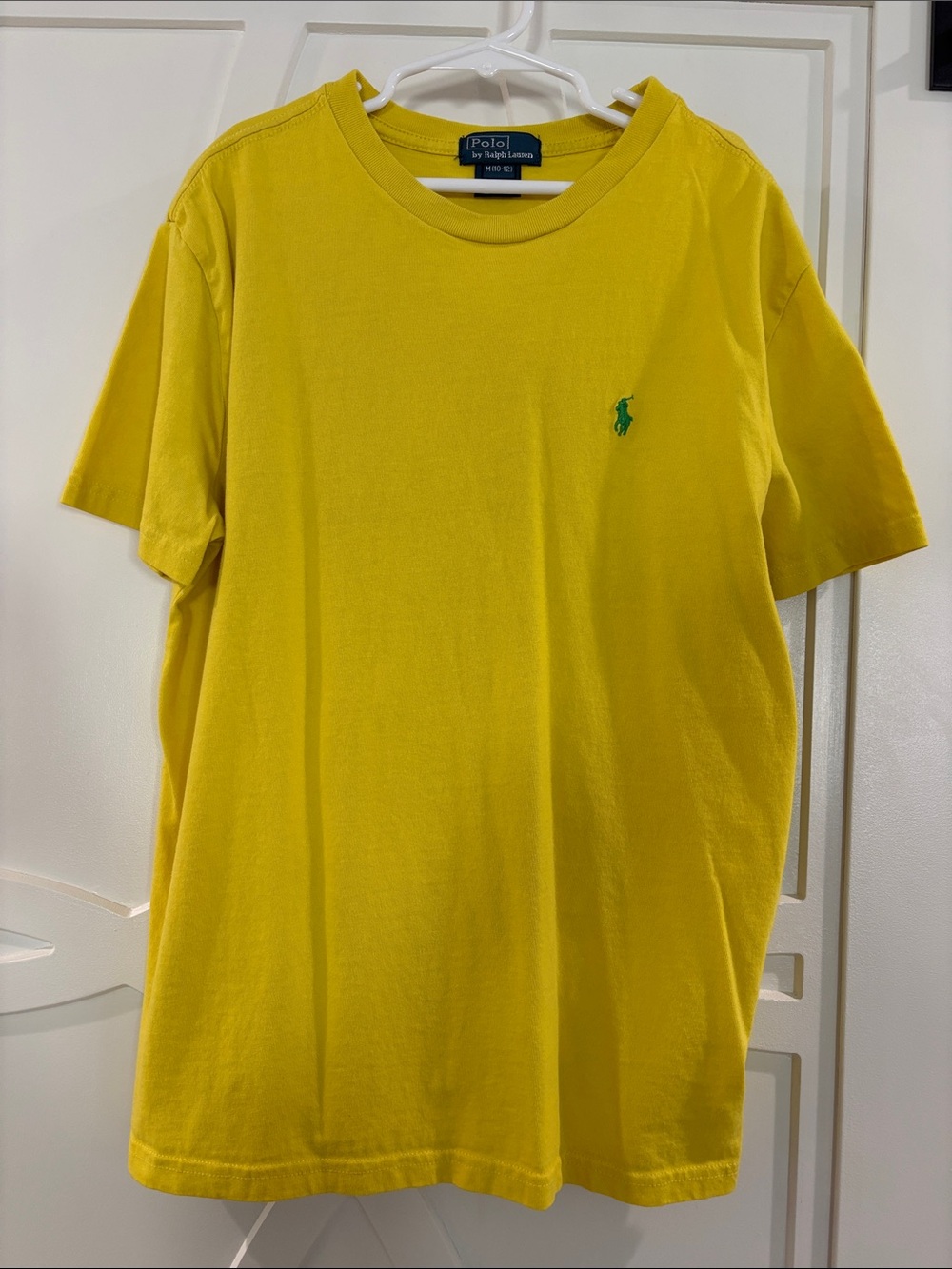 Polo by Ralph Lauren Yellow Short-Sleeve Tee with Green Pony